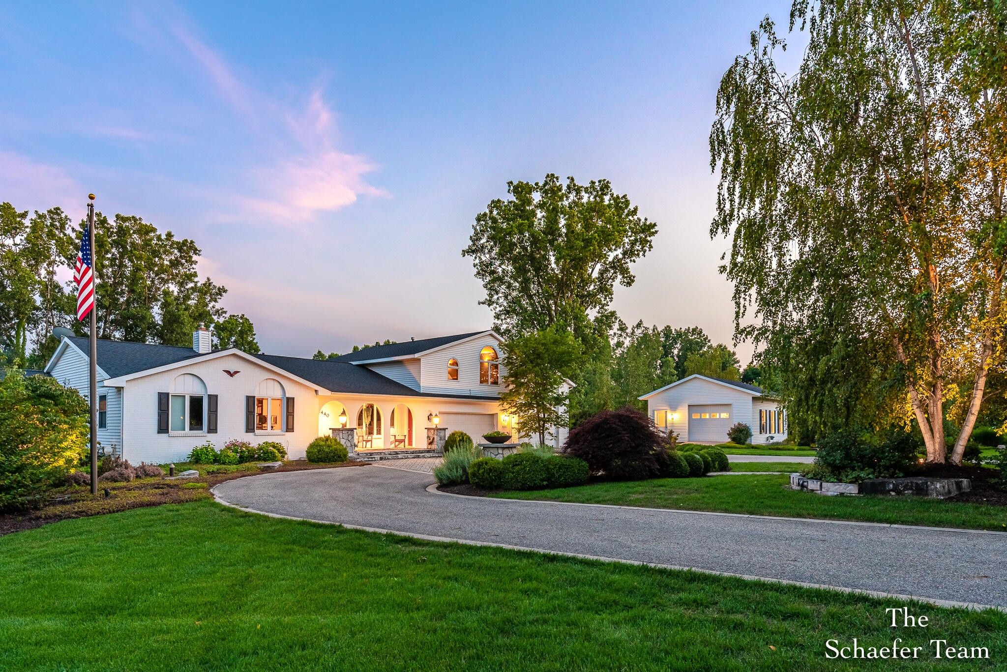 Lowell, Kent County, MI Lakefront Property, Waterfront Property, House