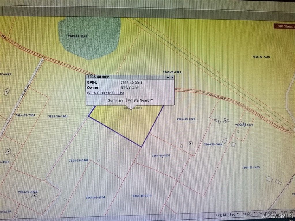 Doswell, Hanover County, VA Undeveloped Land for sale Property ID