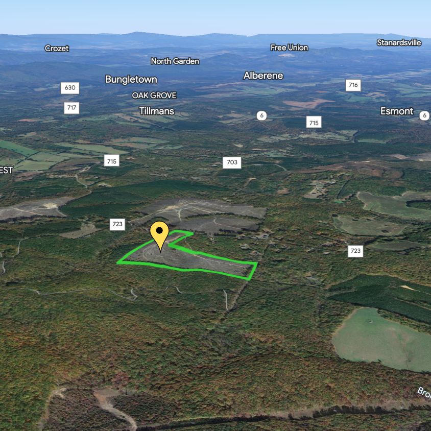 Esmont, Albemarle County, VA Recreational Property, Undeveloped Land