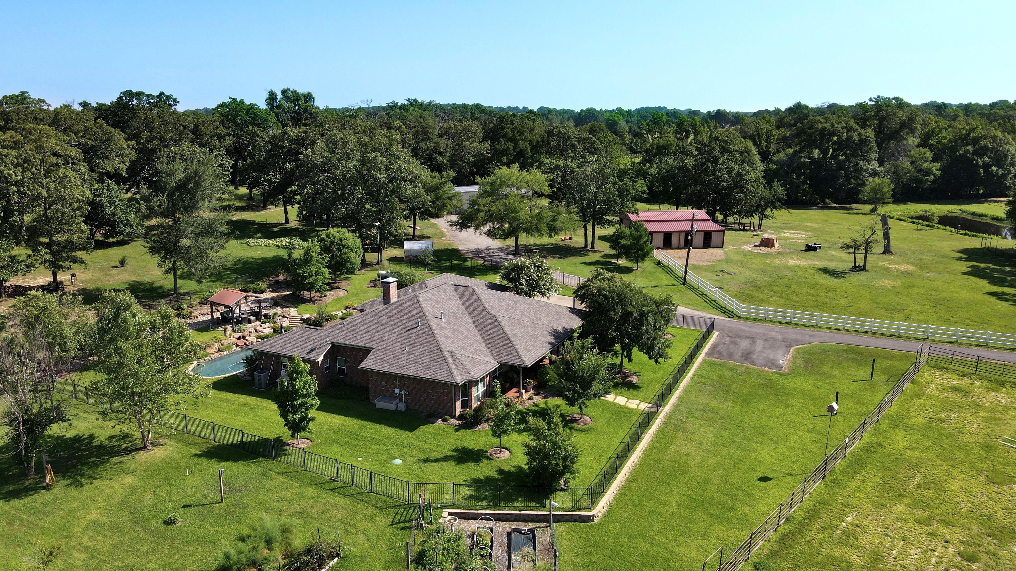 Athens, Henderson County, TX Farms and Ranches, Horse Property, House