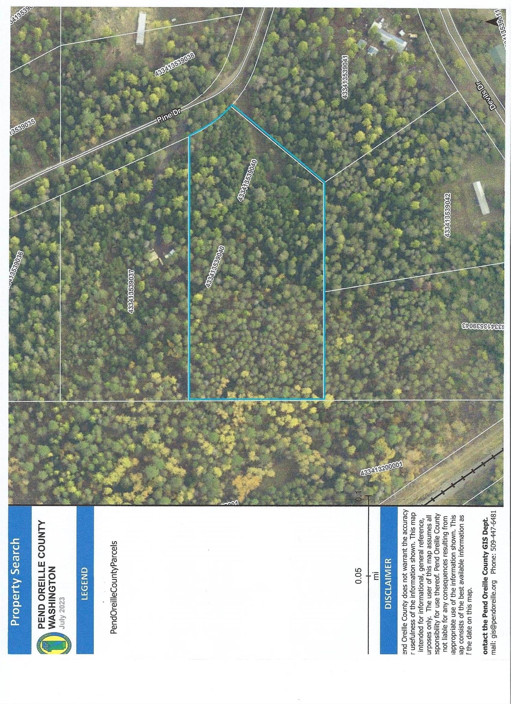 Cusick, Pend Oreille County, WA Undeveloped Land, Lakefront Property