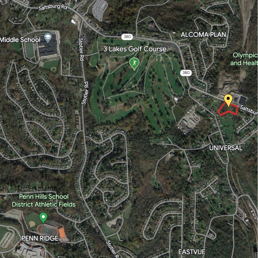 Penn Hills, Allegheny County, PA Recreational Property, Undeveloped