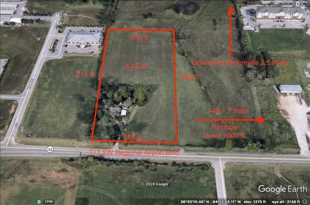 Bentonville, Benton County, AR Commercial Property, Homesites for sale