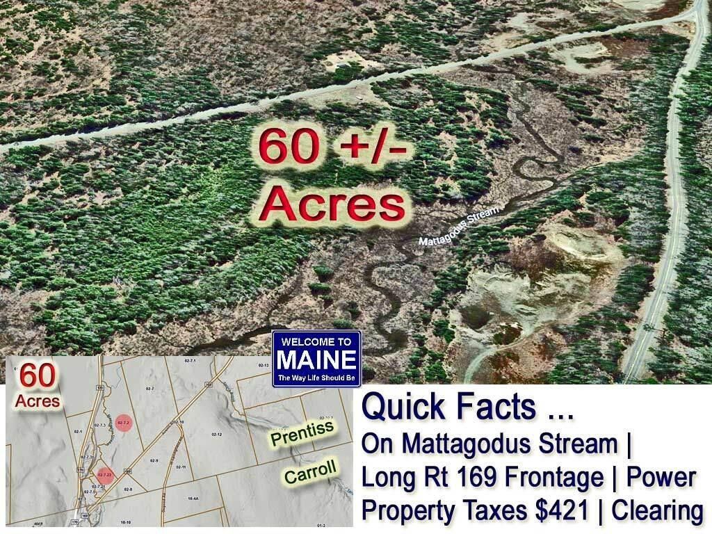 Lakeville, Penobscot County, ME Undeveloped Land, Lakefront Property