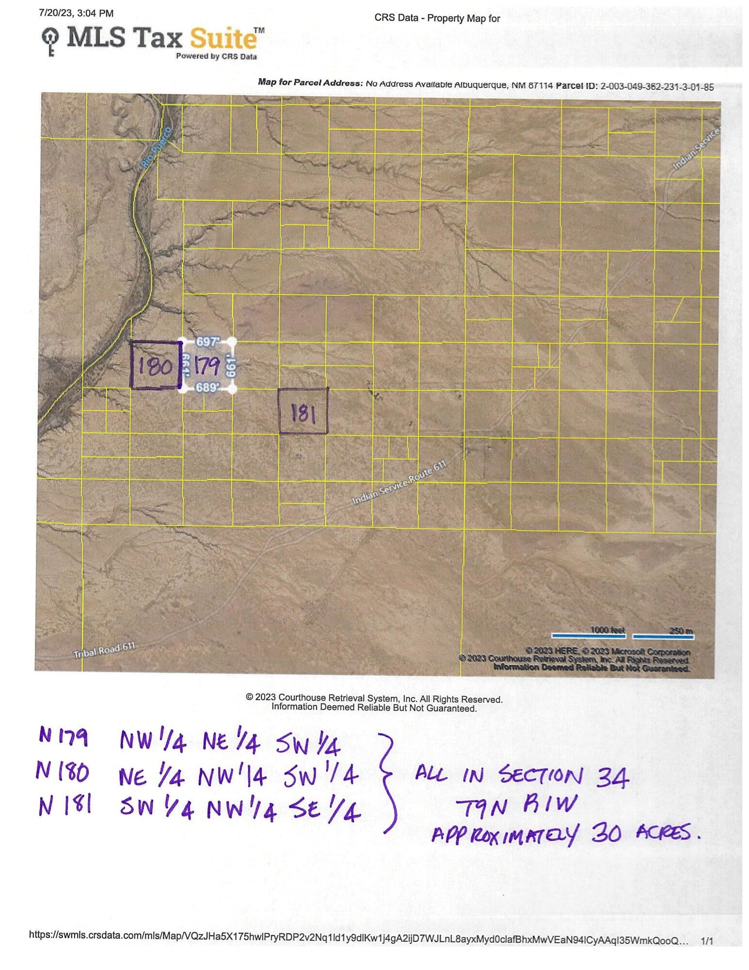 Albuquerque, Bernalillo County, NM Undeveloped Land for sale Property