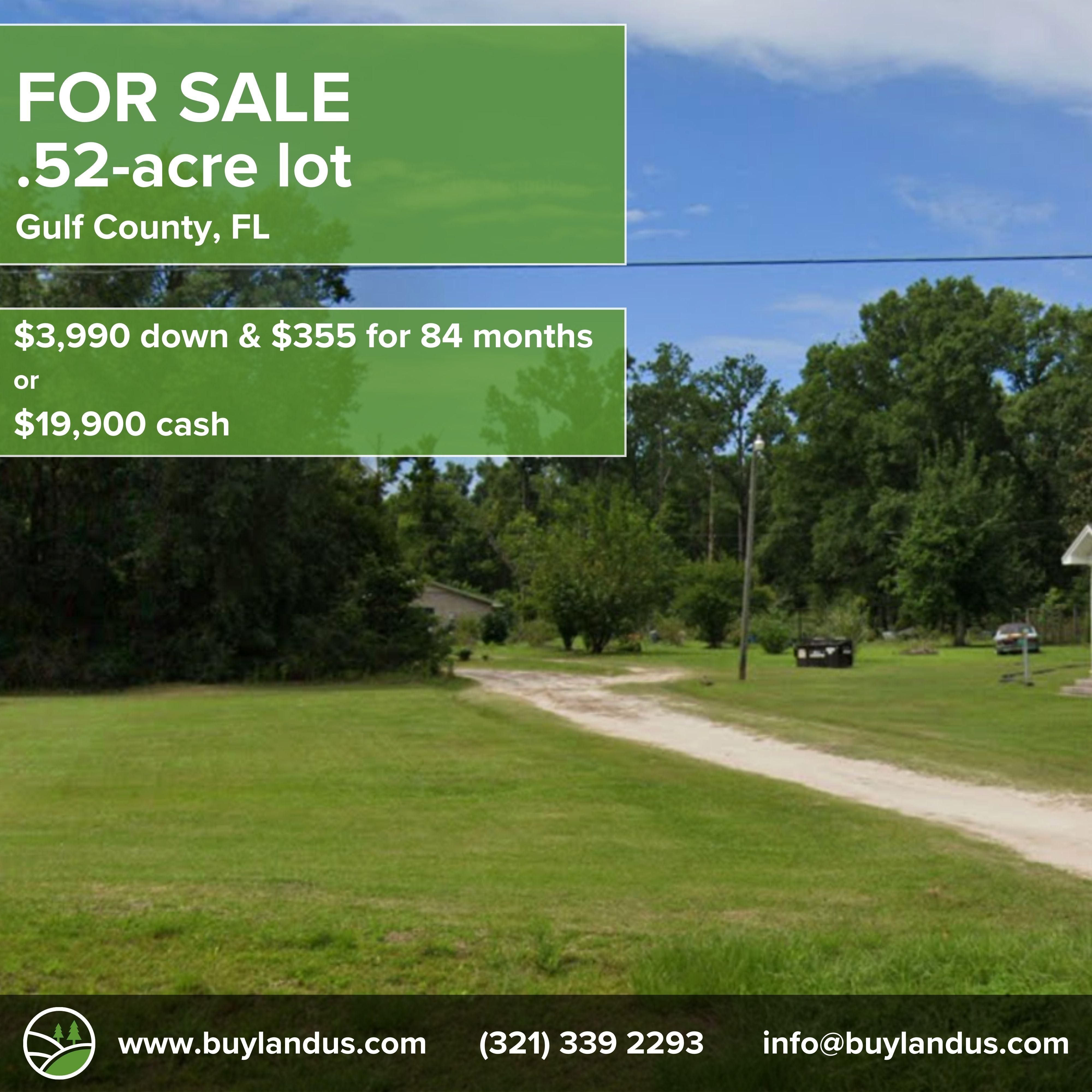 Wewahitchka, Gulf County, FL Undeveloped Land, Homesites for sale