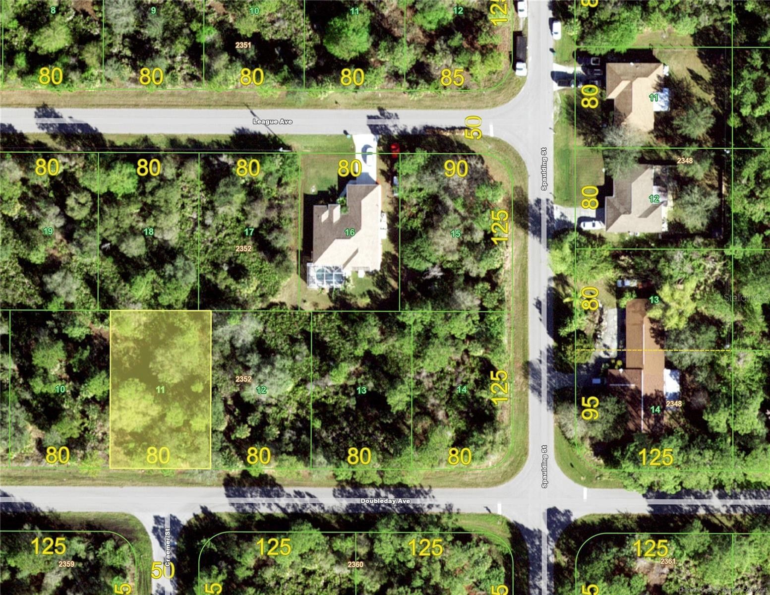 Port Charlotte Charlotte County FL Undeveloped Land Homesites For