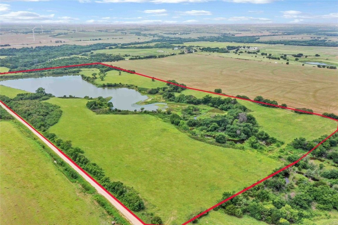 Garber, Garfield County, OK Undeveloped Land, Lakefront Property