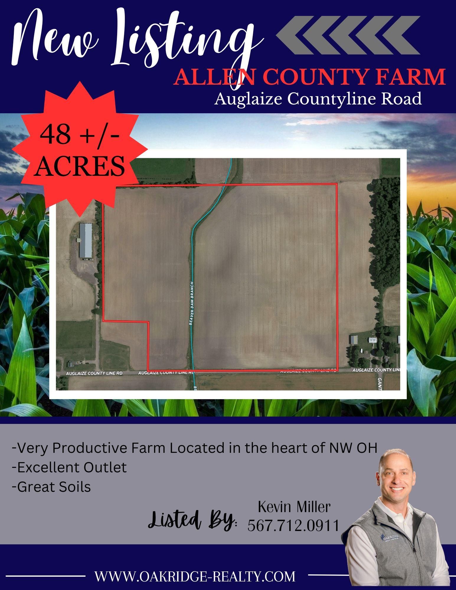 Harrod, Allen County, OH Farms and Ranches, Undeveloped Land for sale