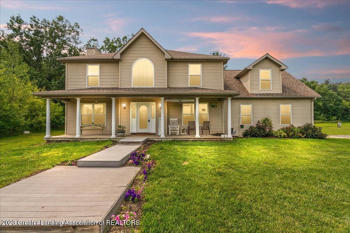 Mason, Ingham County, MI Lakefront Property, Waterfront Property, House