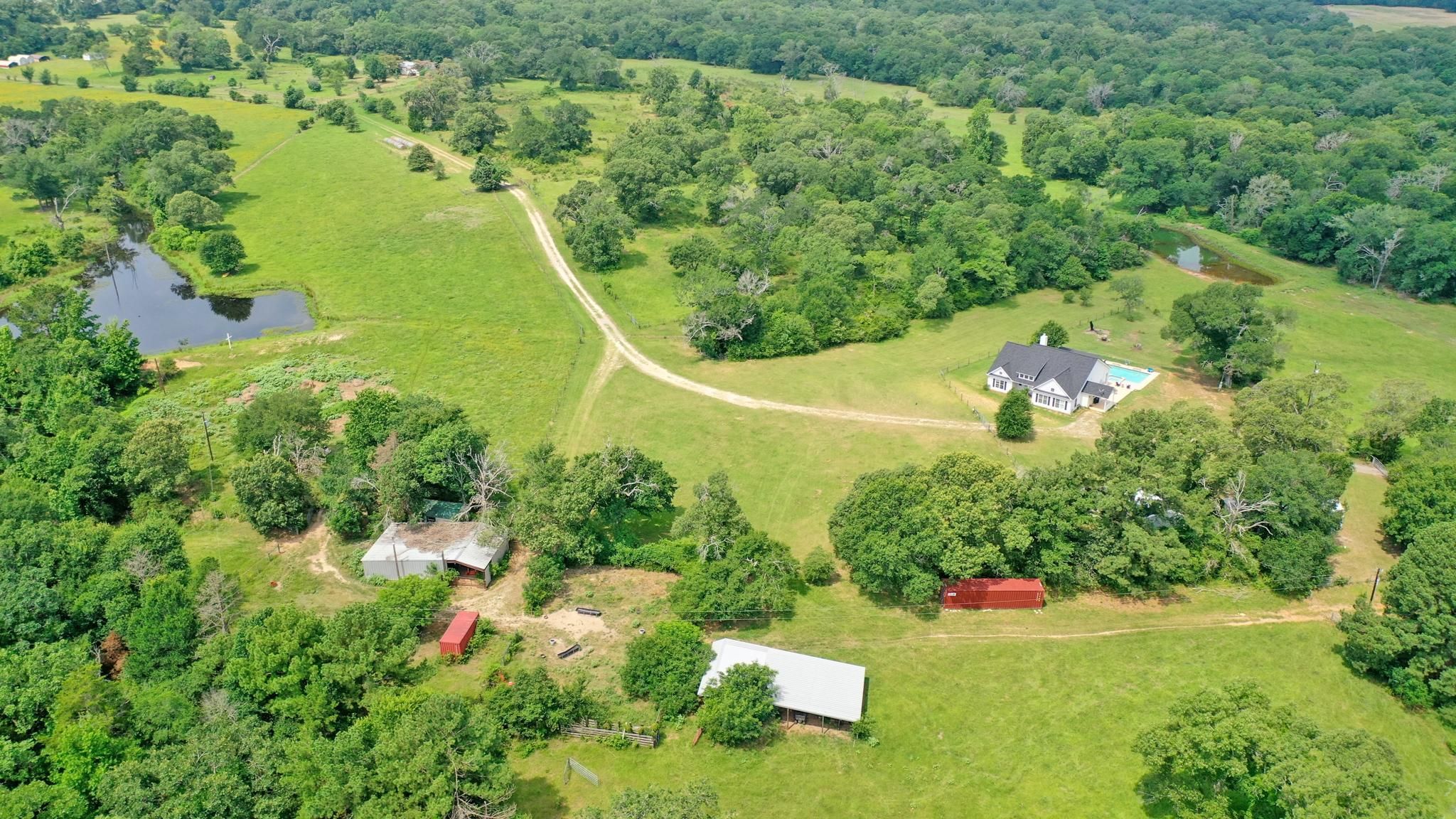Midway, Leon County, TX Farms and Ranches, Recreational Property, House