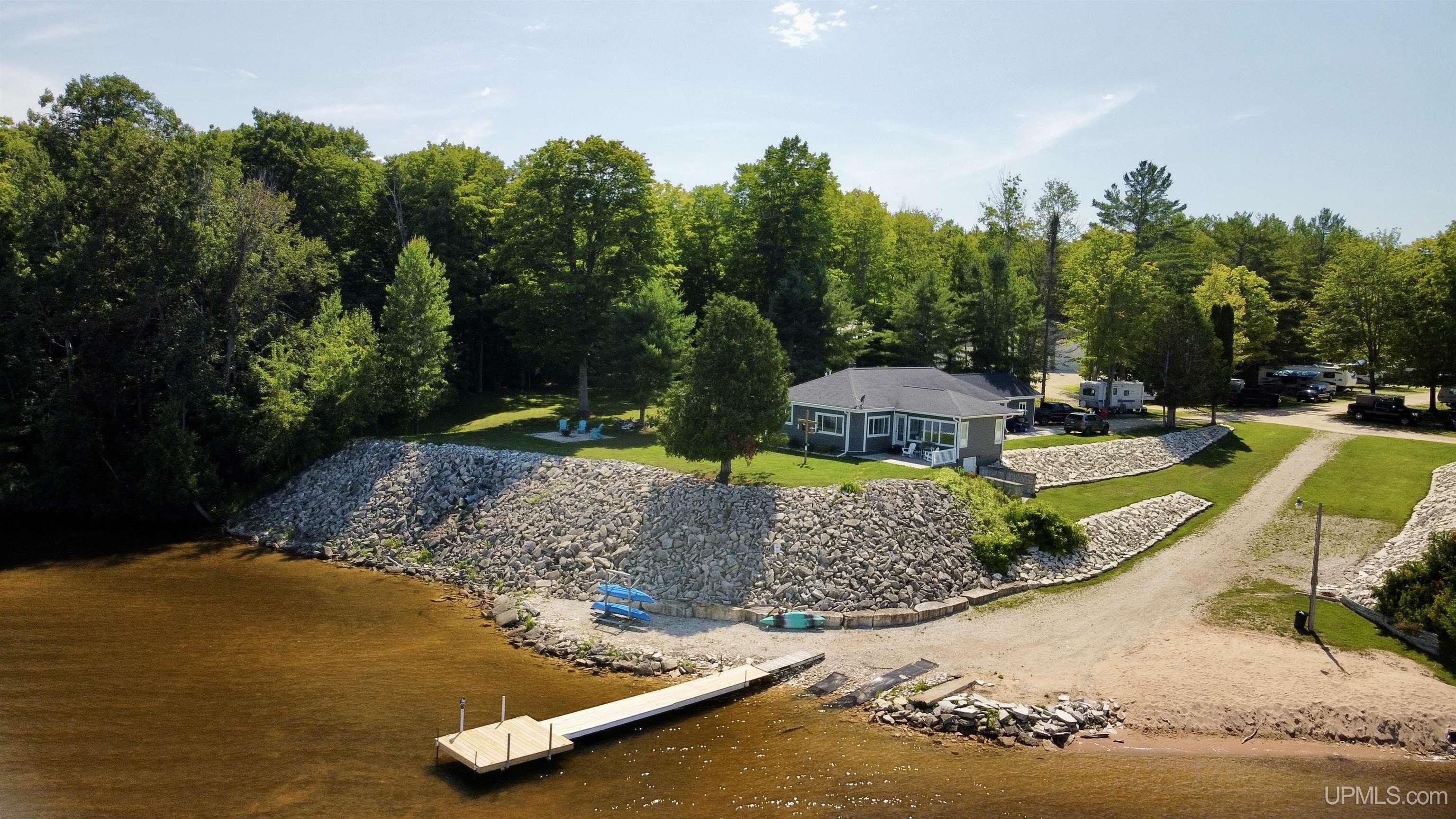 Manistique, Schoolcraft County, MI Lakefront Property, Waterfront