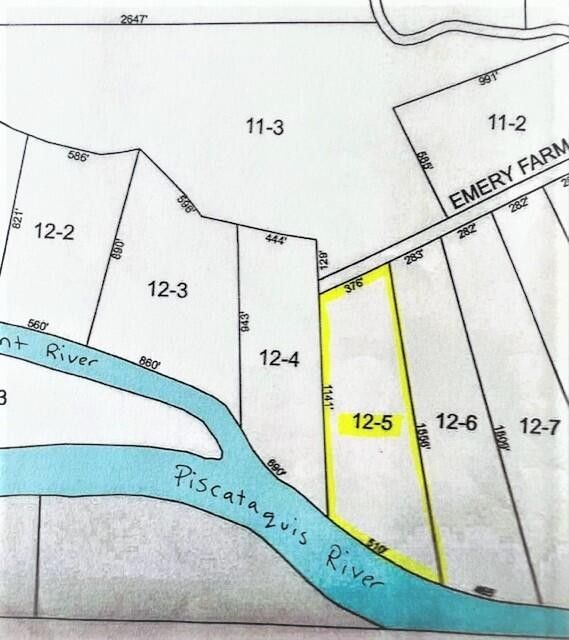 Medford, Piscataquis County, ME Undeveloped Land, Lakefront Property