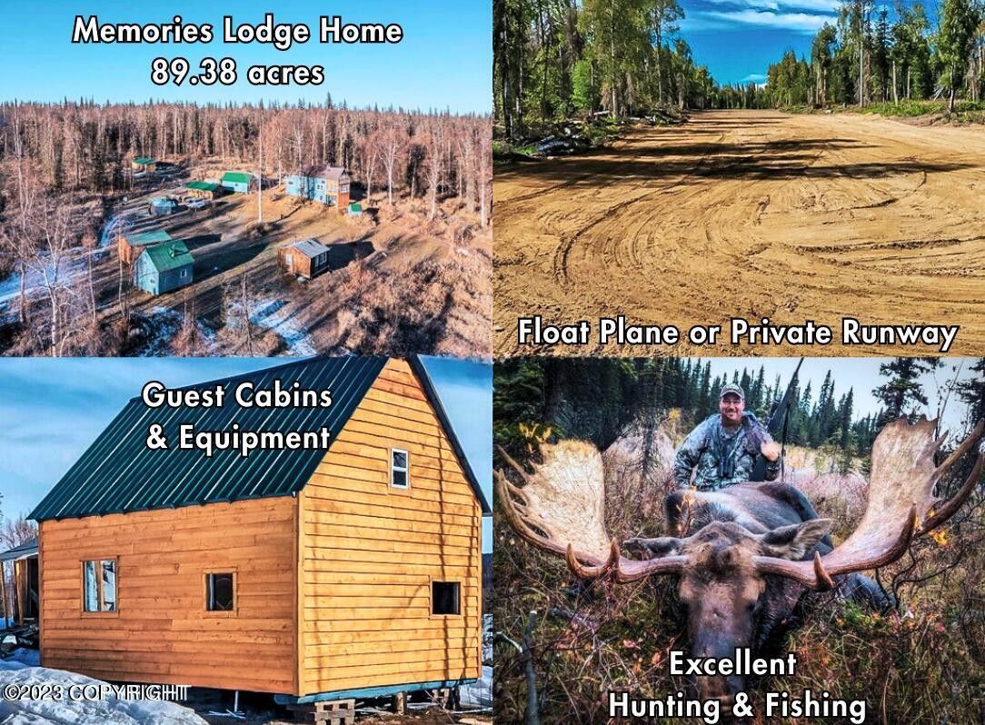 Skwentna, MatanuskaSusitna Borough, AK Lakefront Property, Waterfront