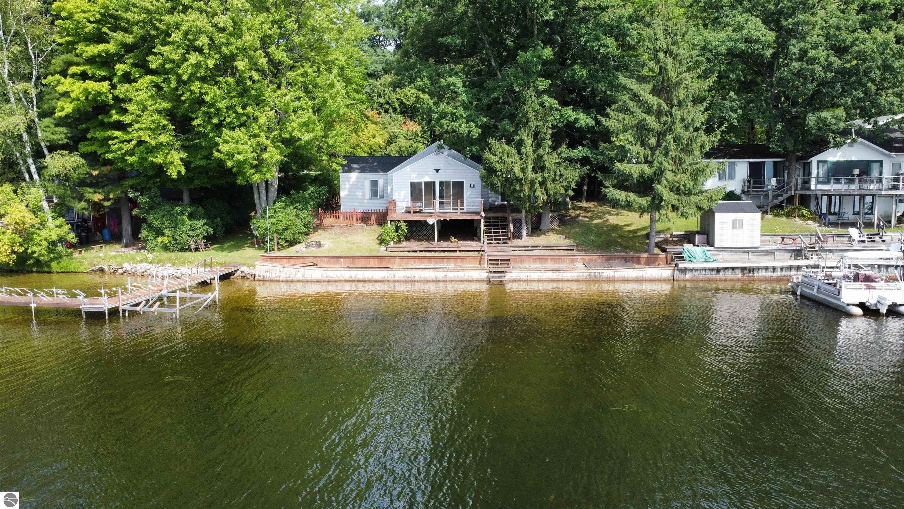 Lake, Clare County, MI Lakefront Property, Waterfront Property, House