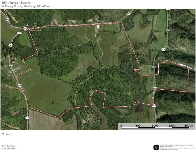 Strunk, McCreary County, KY Undeveloped Land for sale Property ID