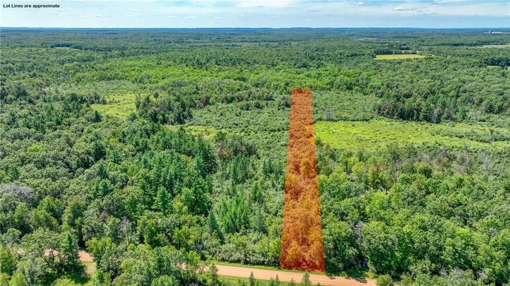 Wilson, Eau Claire County, WI Undeveloped Land, Lakefront Property