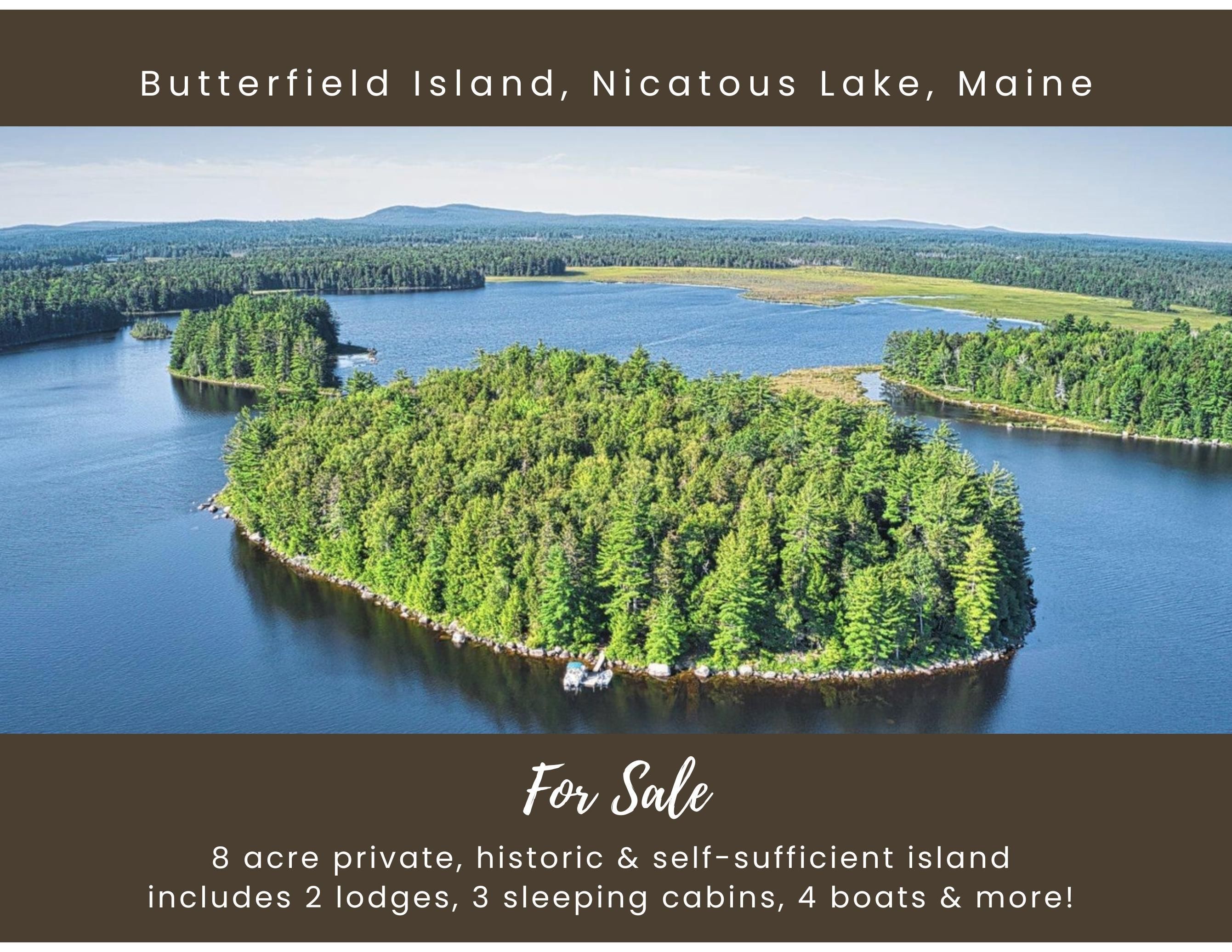 Burlington, Hancock County, ME Recreational Property, Lakefront