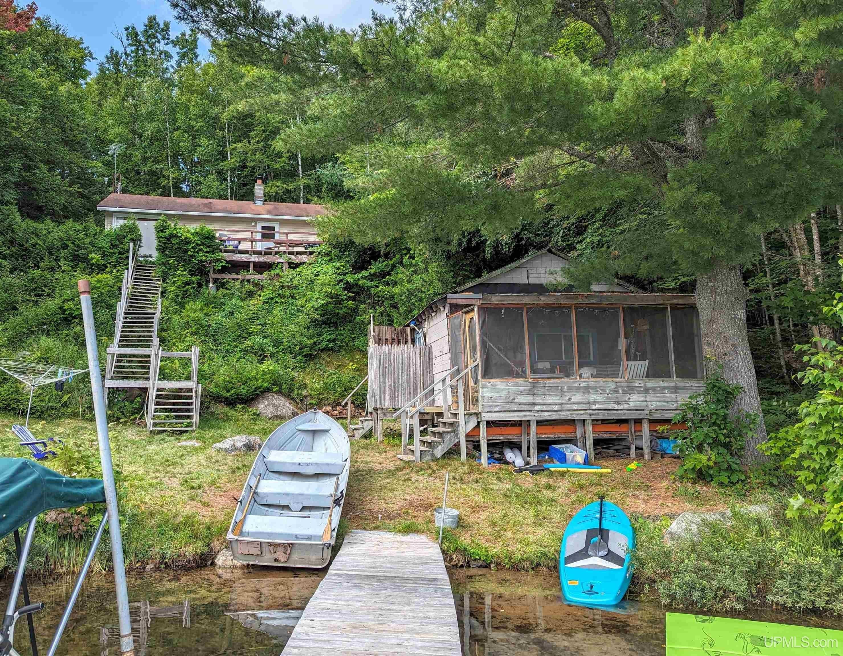 Michigamme, Marquette County, MI Lakefront Property, Waterfront