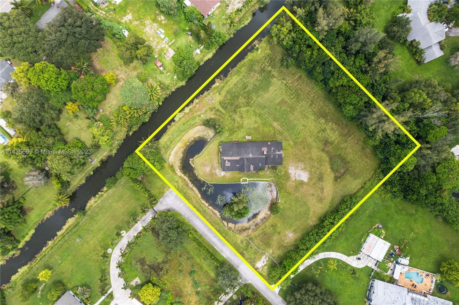 Southwest Ranches, Broward County, FL Undeveloped Land, Lakefront