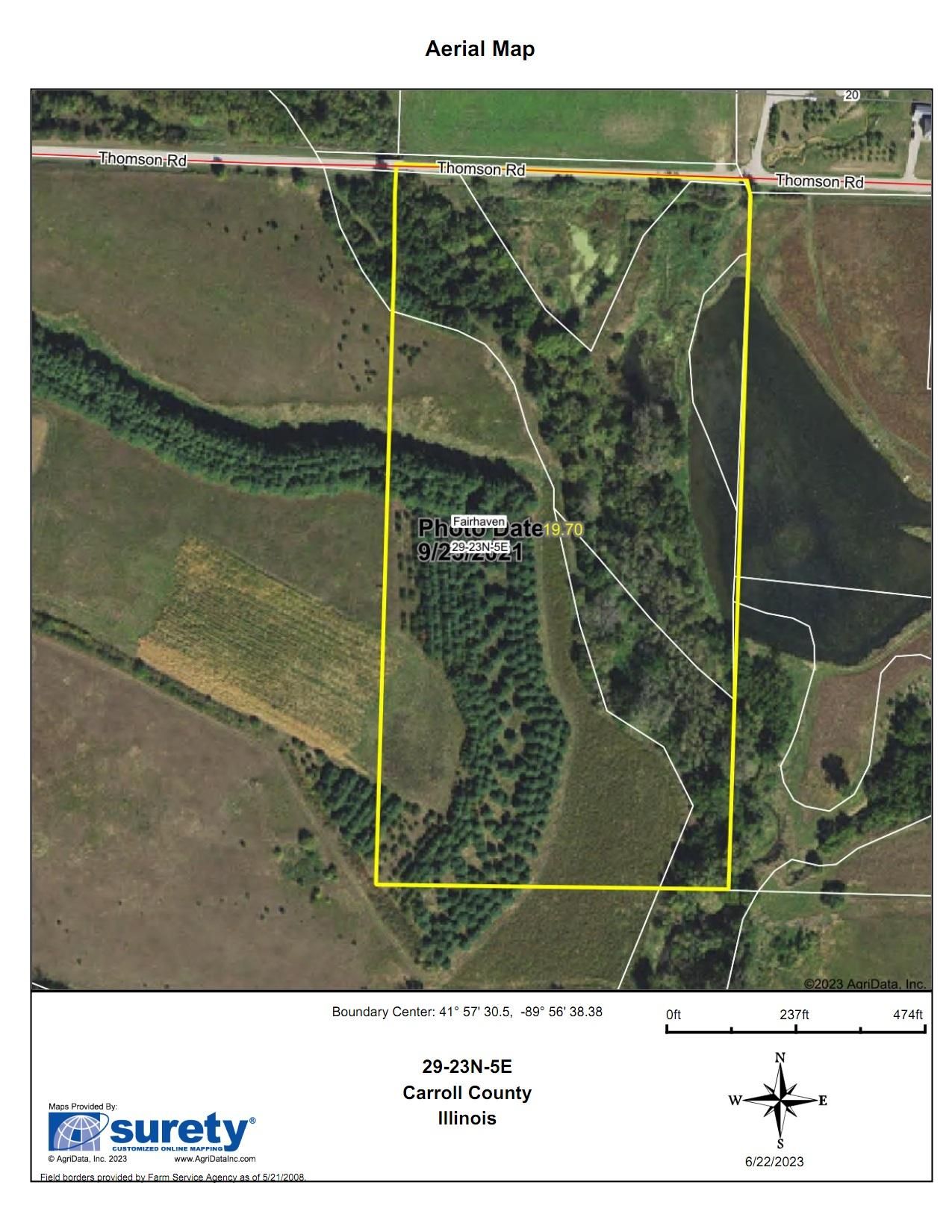 Chadwick, Carroll County, IL Recreational Property, Undeveloped Land