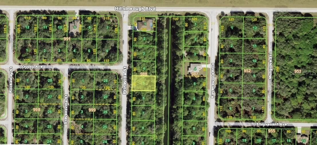 Port Charlotte, Charlotte County, FL Undeveloped Land, Lakefront