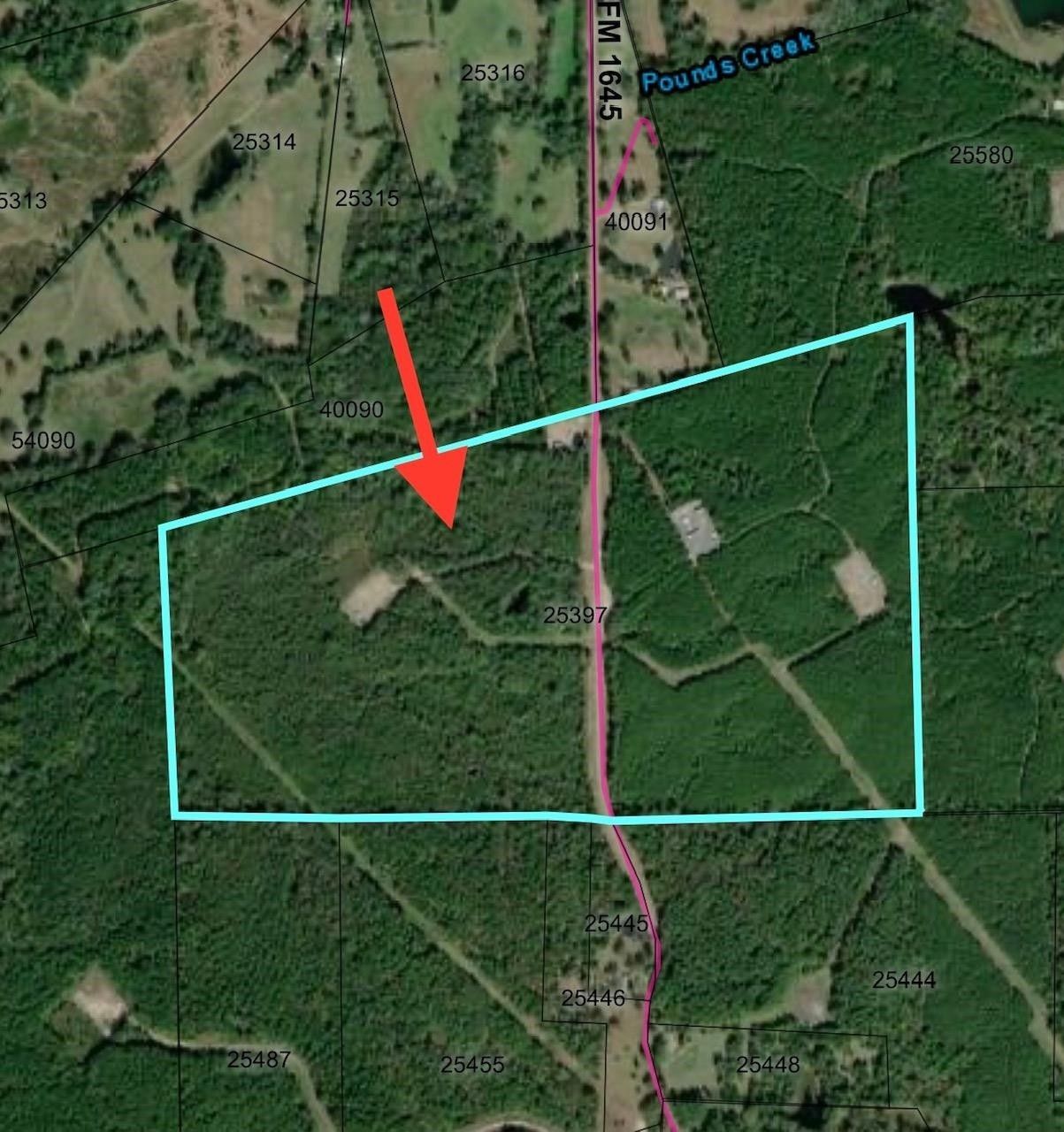 Timpson, Shelby County, TX Undeveloped Land for sale Property ID
