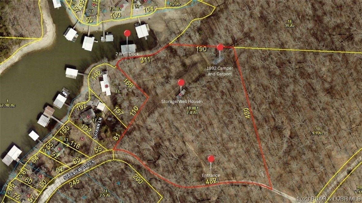 Gravois Mills, Camden County, MO Undeveloped Land, Lakefront Property