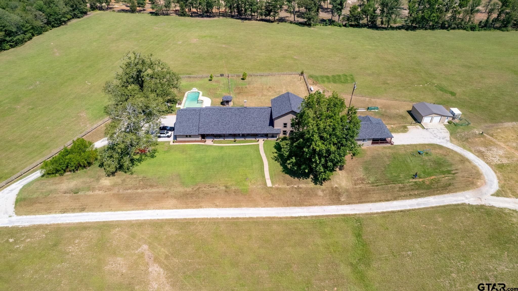 Overton, Rusk County, TX Farms and Ranches, House for sale Property ID