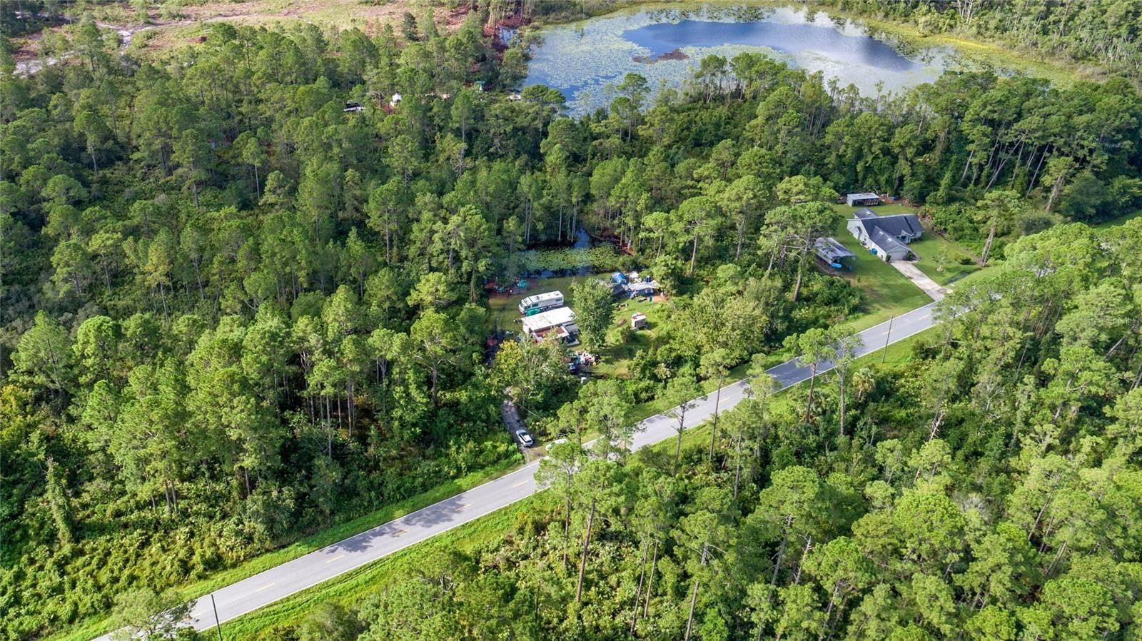 De Leon Springs, Volusia County, FL Undeveloped Land, Lakefront