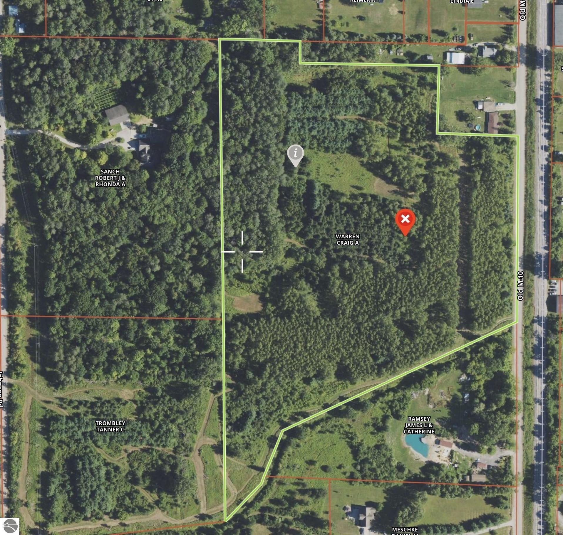 Standish, Arenac County, MI Undeveloped Land, Lakefront Property