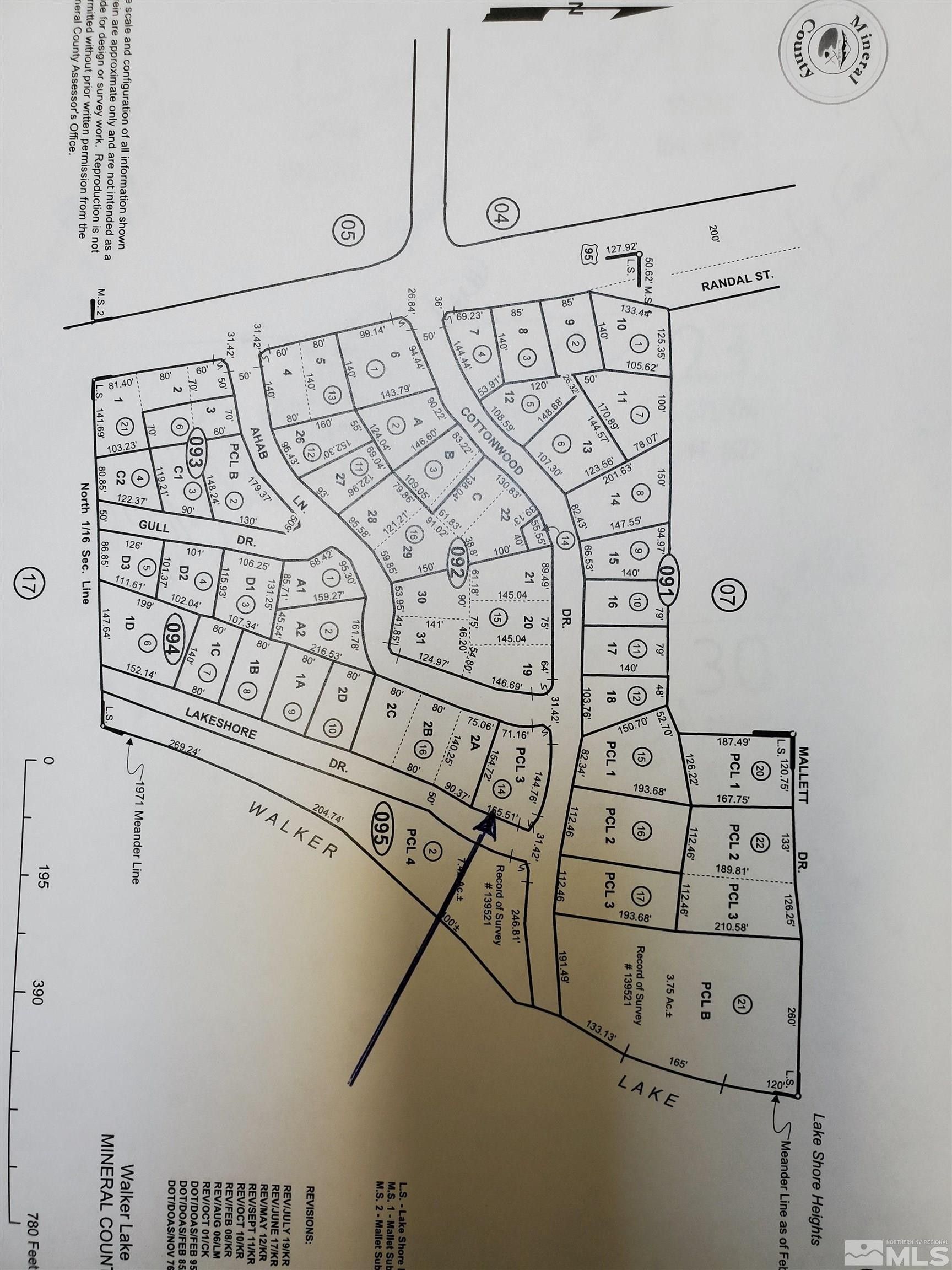 Walker Lake, Mineral County, NV Undeveloped Land, Homesites for sale