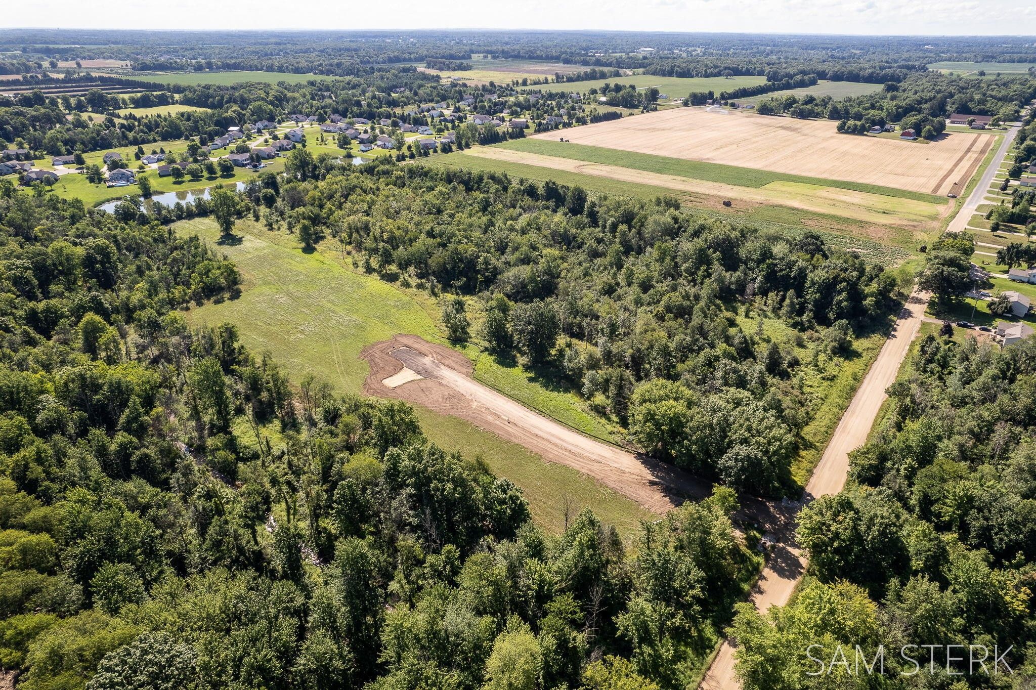 Allendale, Ottawa County, MI Undeveloped Land, Lakefront Property