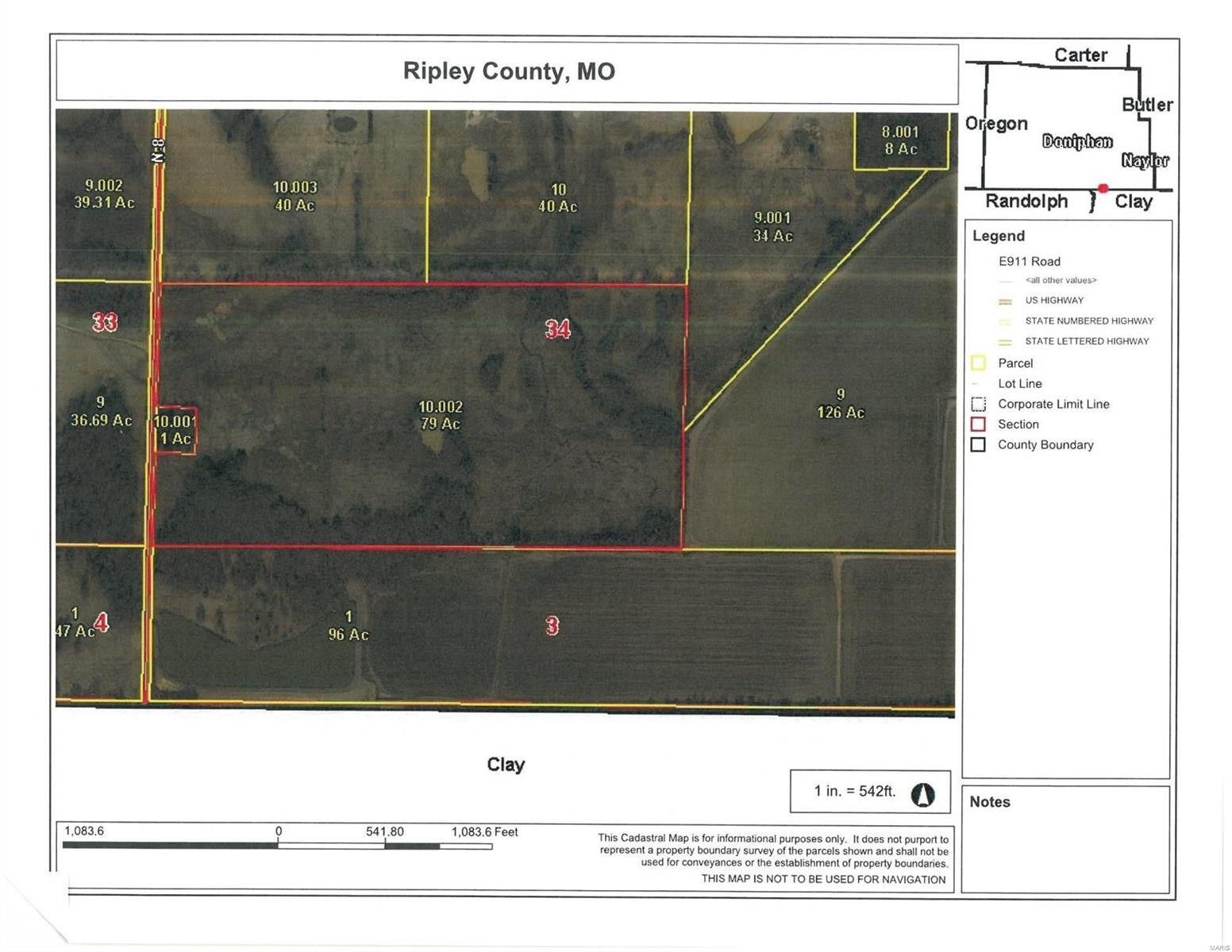 Doniphan, Ripley County, MO Farms and Ranches for sale Property ID