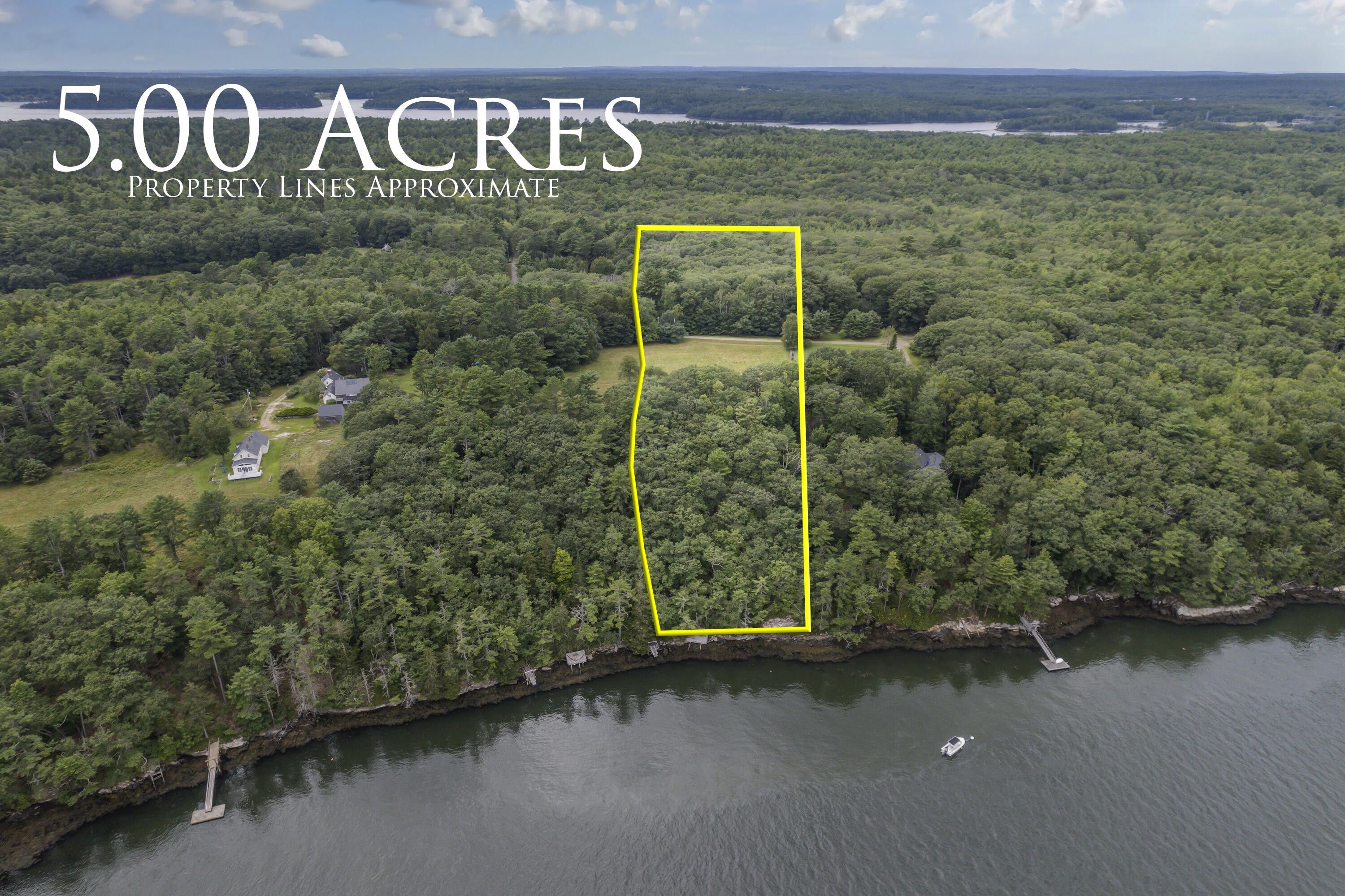 Wiscasset, Lincoln County, ME Undeveloped Land, Lakefront Property