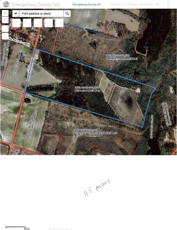 Salley, Orangeburg County, SC Recreational Property, Undeveloped Land