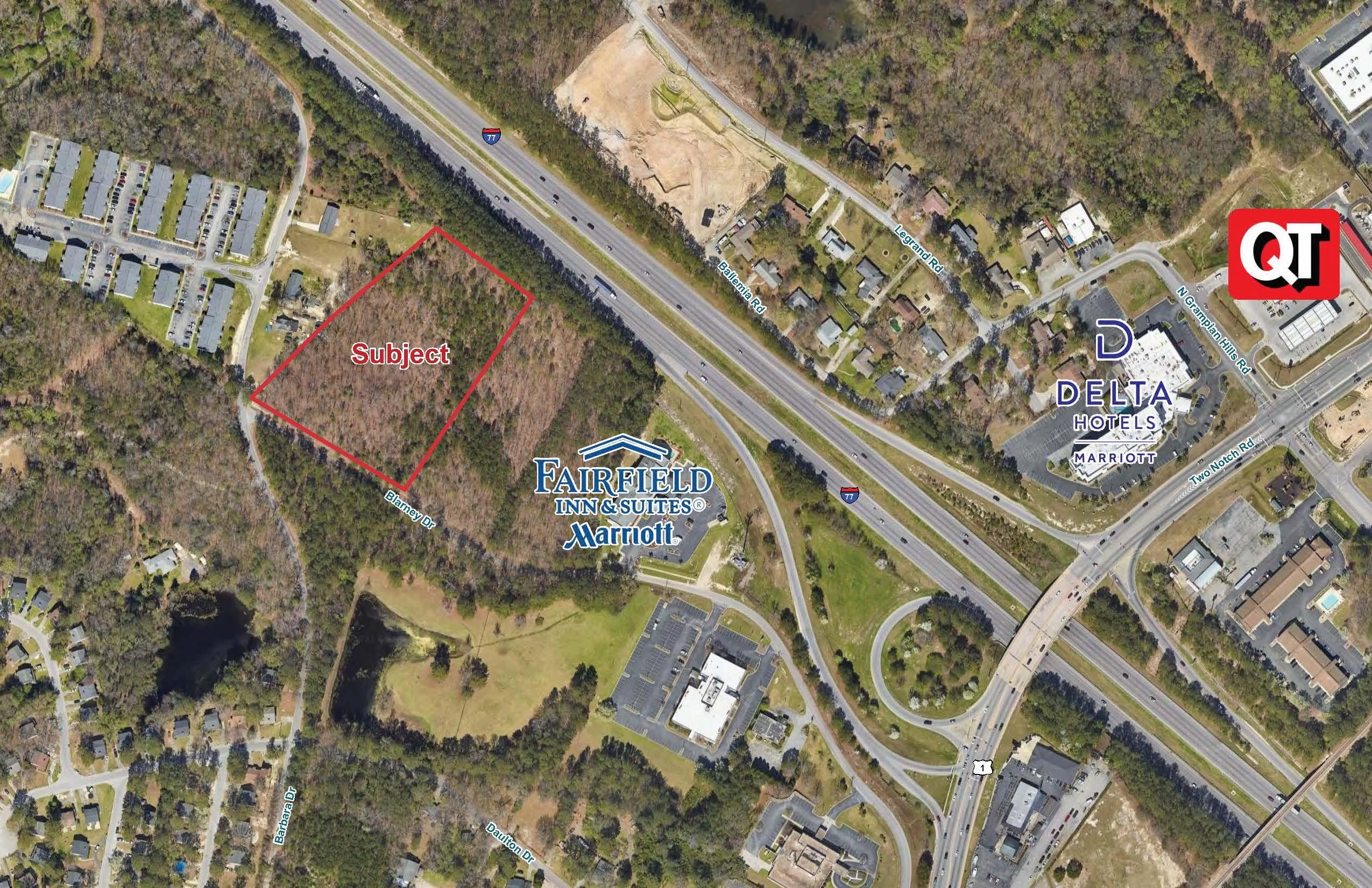 Columbia, Richland County, SC Undeveloped Land, Commercial Property for