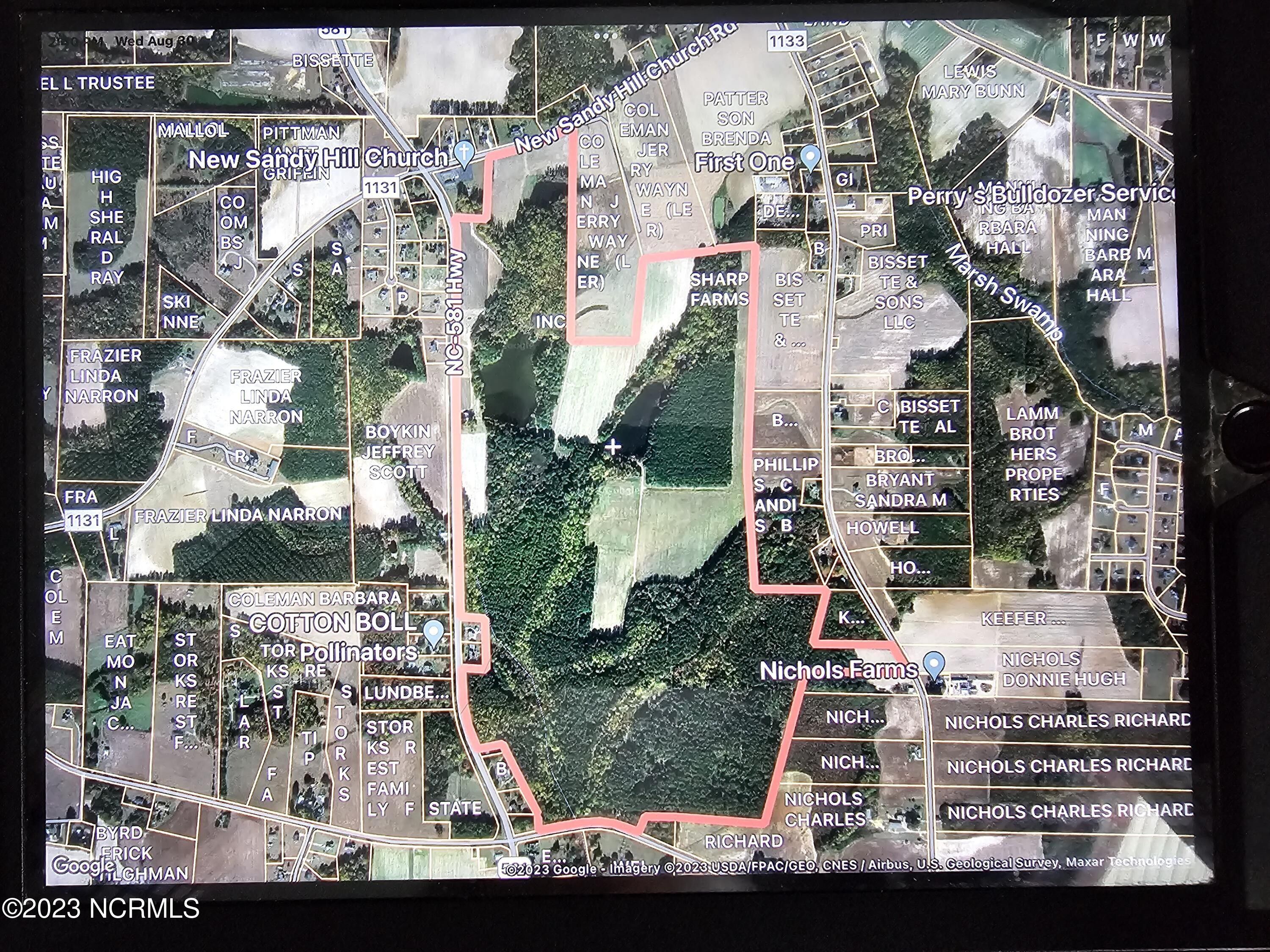 Bailey, Wilson County, NC Undeveloped Land for sale Property ID