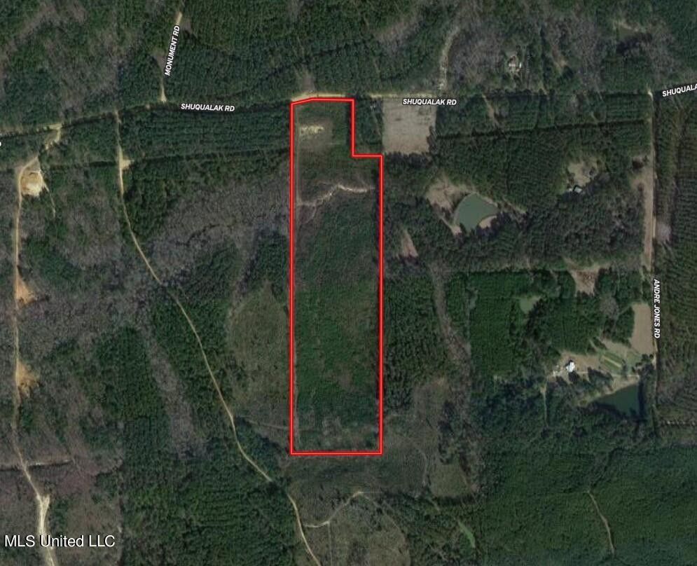 Shuqualak, Noxubee County, MS Undeveloped Land for sale Property ID