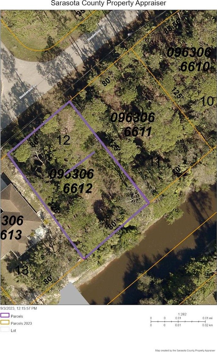North Port, Sarasota County, FL Undeveloped Land, Lakefront Property