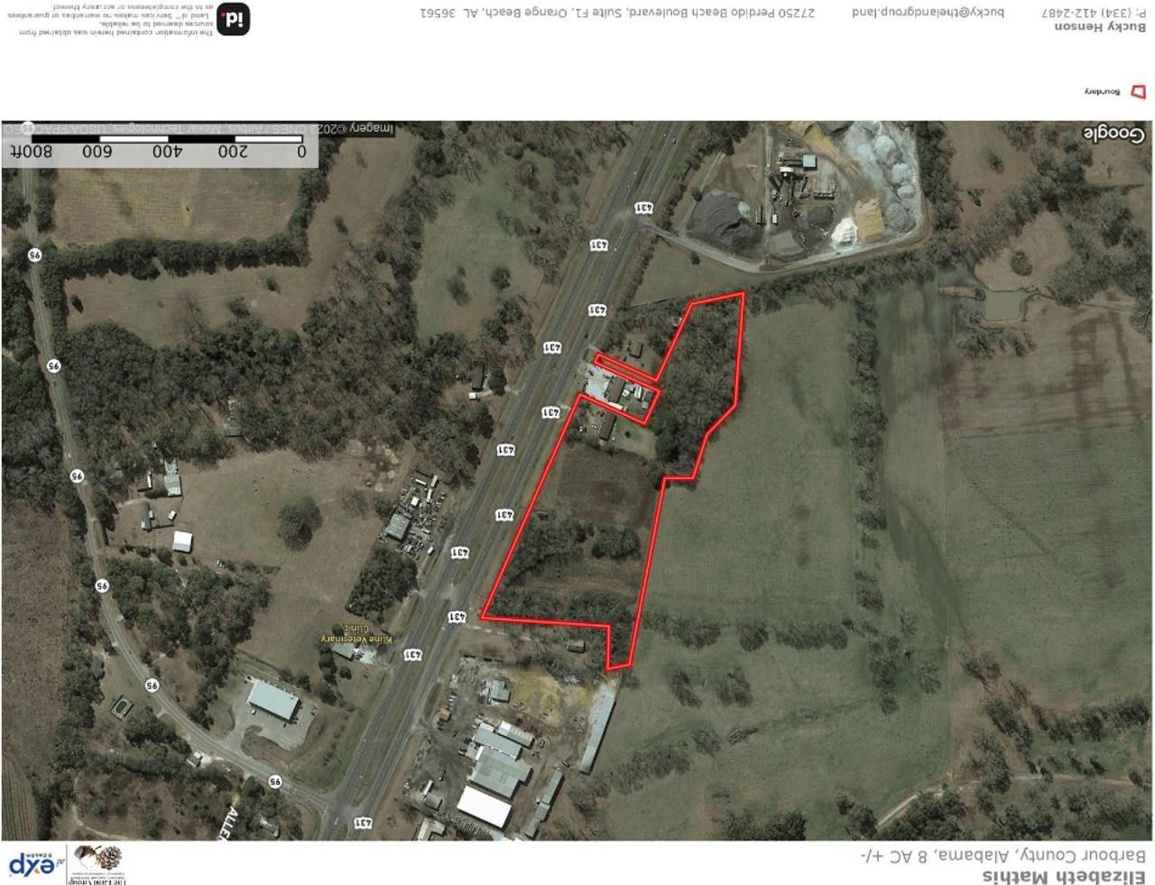 Eufaula, Barbour County, AL Undeveloped Land, Commercial Property