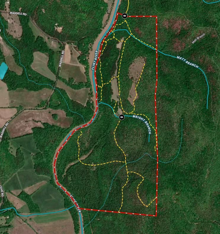 Molena, Upson County, GA Recreational Property, Riverfront Property