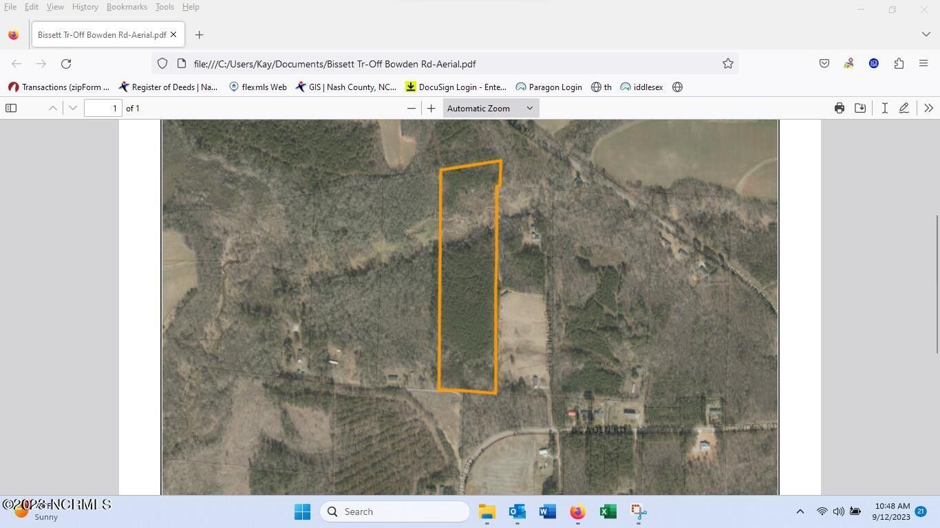 Spring Hope, Nash County, NC Undeveloped Land for sale Property ID