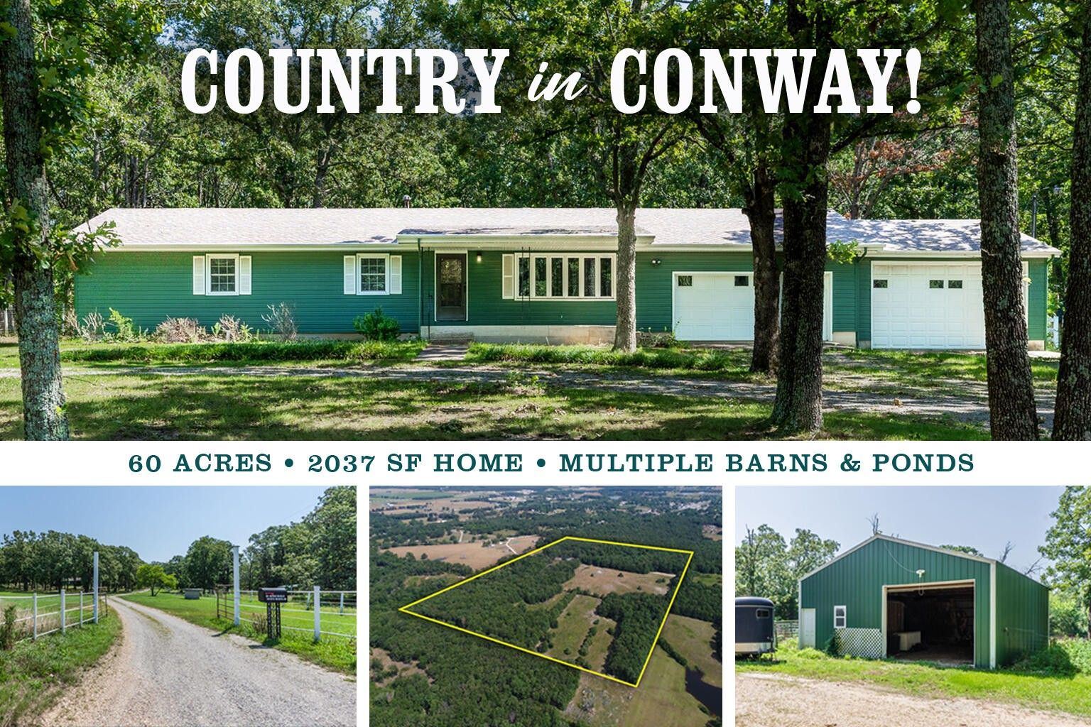 Conway, Laclede County, MO Farms and Ranches, House for sale Property