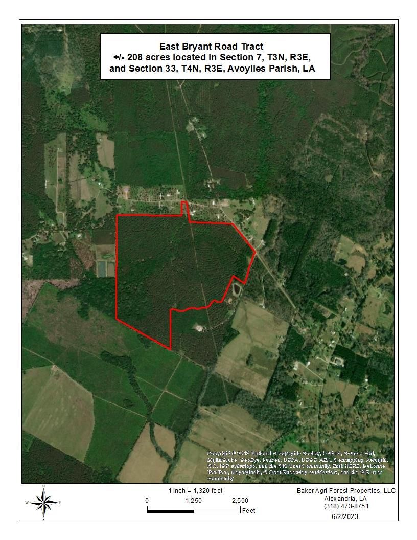 Center Point, Avoyelles Parish, LA Timberland Property, Hunting