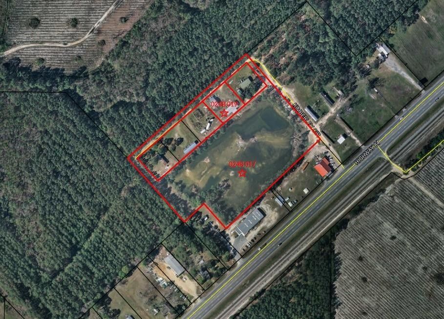 Blackshear, Pierce County, GA Undeveloped Land for sale Property ID