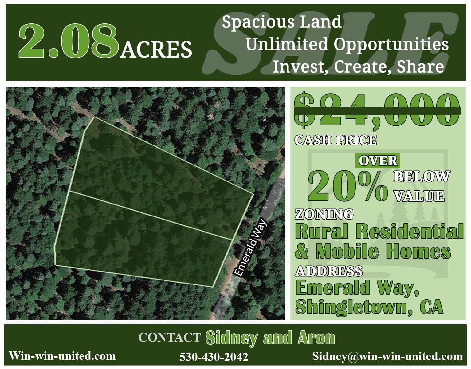 Shingletown, Shasta County, CA Recreational Property, Undeveloped Land