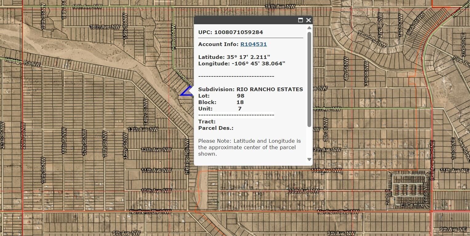 Rio Rancho, Sandoval County, NM Undeveloped Land, Homesites for sale
