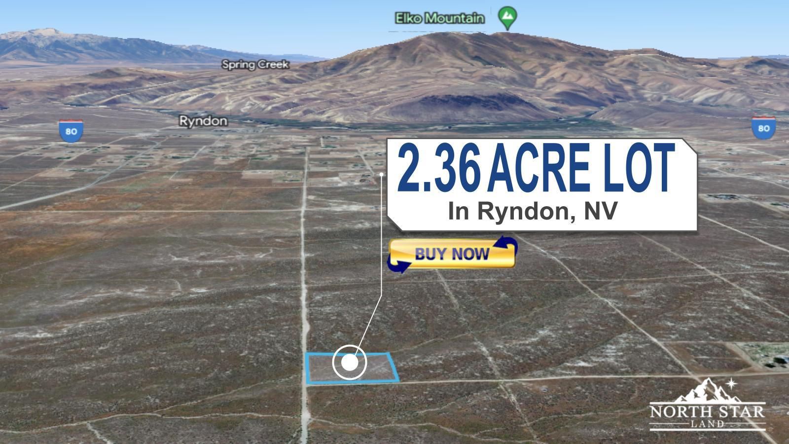 Ryndon, Elko County, NV Recreational Property, Undeveloped Land