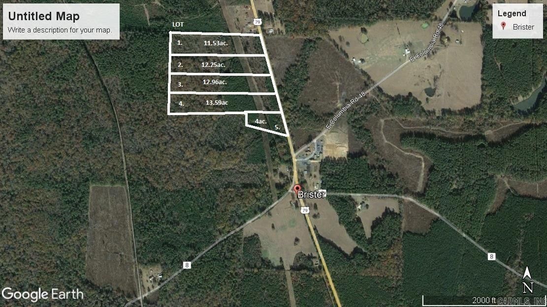 Emerson, Columbia County, AR Undeveloped Land, Homesites for sale